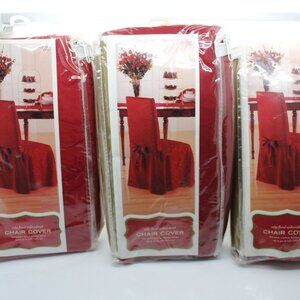 3 Target Ruby Floral Embroidered Chair Cover - Fits up to 42" Tall Chair-Holiday